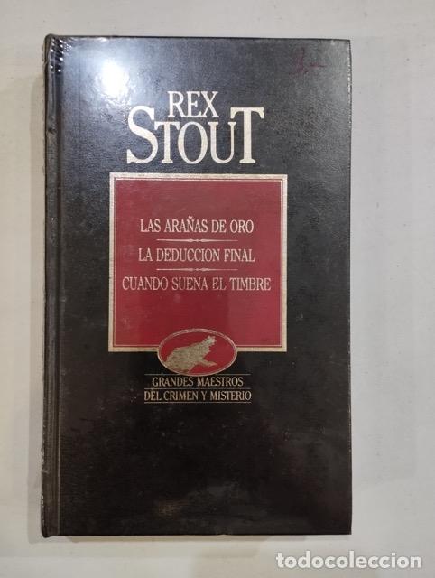 Libros: Rex Stout - Las ara&ntilde;as de oro / La deducci&oacute;n final / Cuando suena el timbre - Foto 1