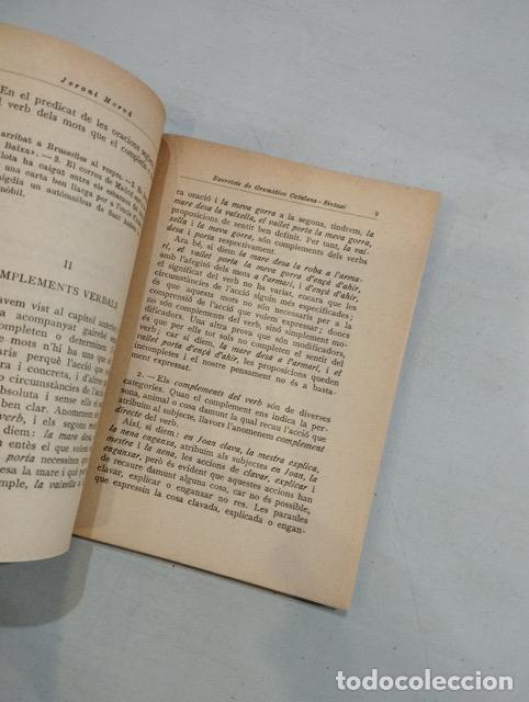 Libros: Jeroni Marva - Exercicis de gram&agrave;tica catalana - Foto 2