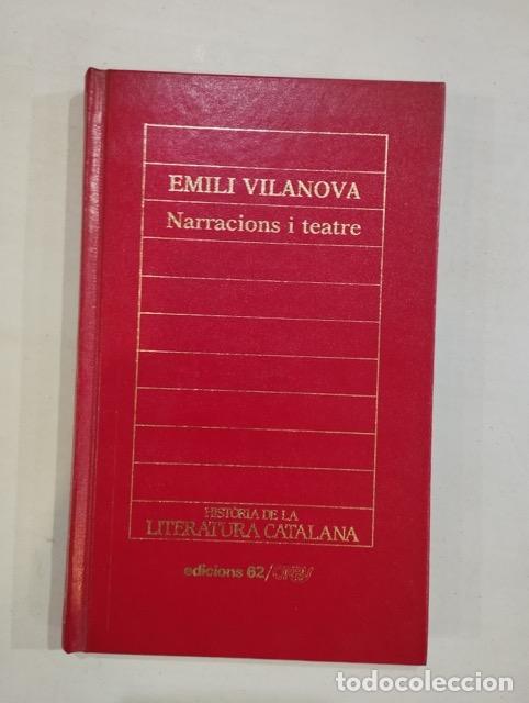 Libros: Emili Vilanova - Narracions i teatre - Foto 1