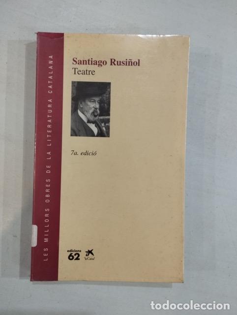Libros: Santiago Rusi&ntilde;ol - Teatro - Foto 1