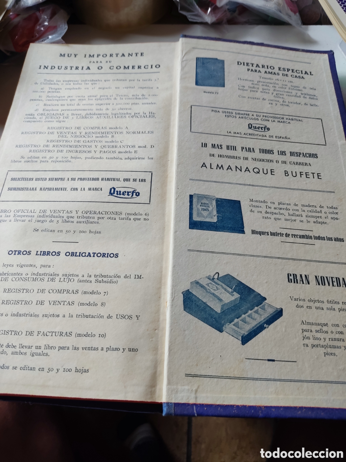 Libros: Libro dietario y libro de Caja 1948 - Foto 6
