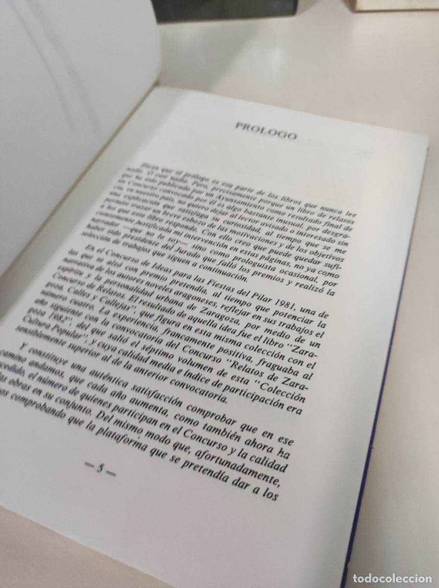 Libros: RELATOS DE ZARAGOZA 1983 - Foto 2