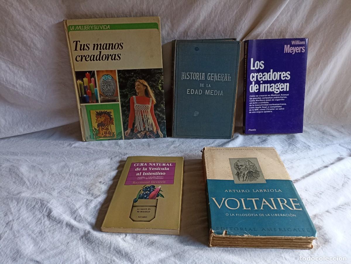 Libros: Lote 5 viejos libros en espa&ntilde;ol - Foto 1