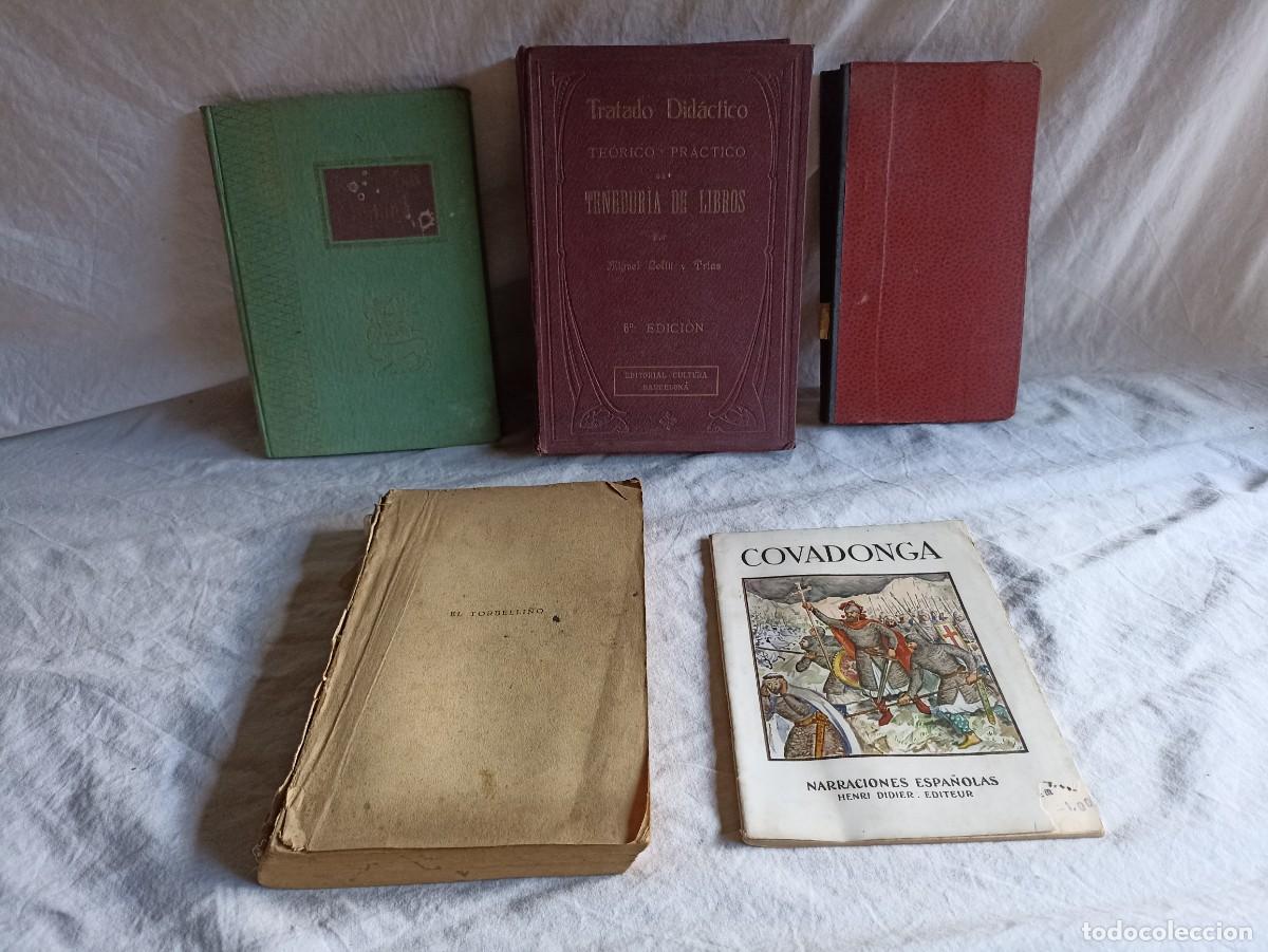 Libros: Lote 5 viejos libros en espa&ntilde;ol - Foto 1