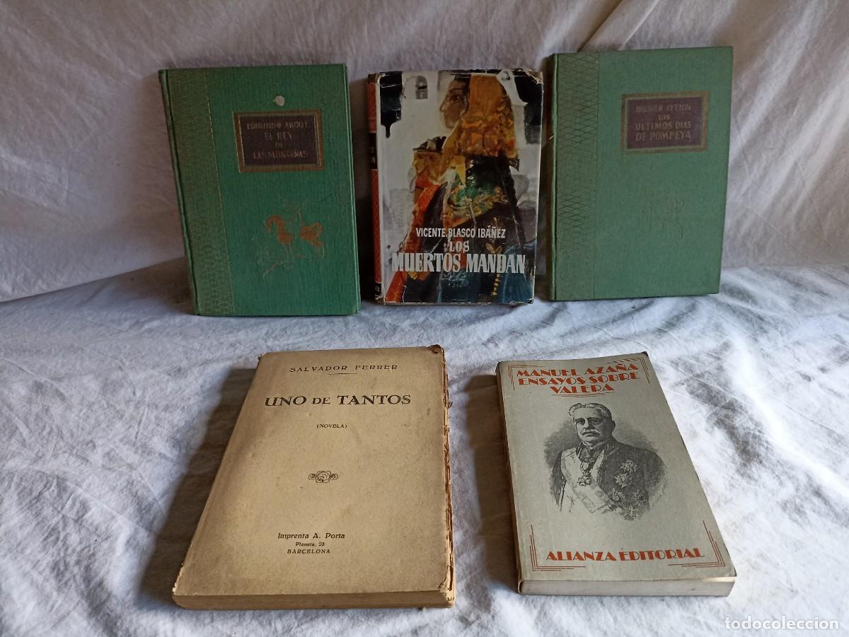 Libros: Lote 5 viejos libros en espa&ntilde;ol - Foto 1