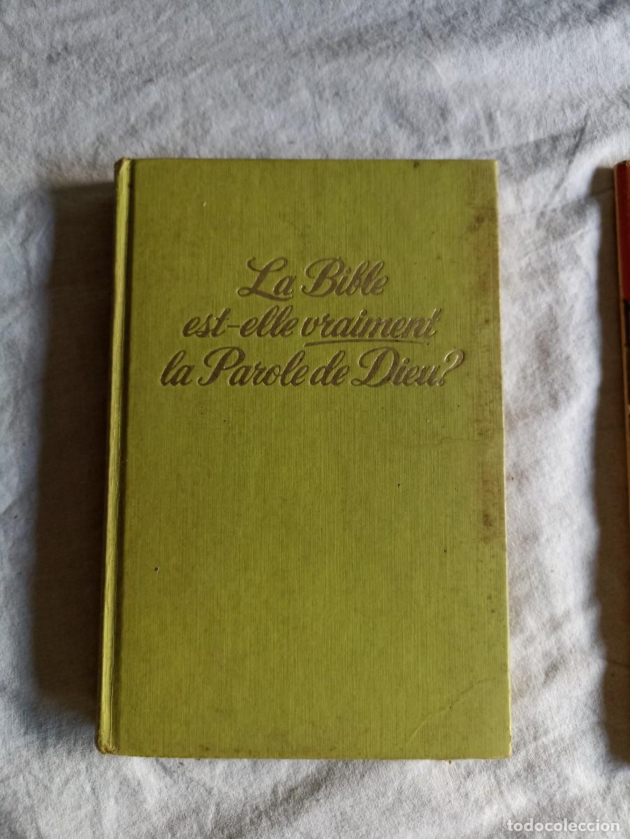 Libros: Lote 5 viejos libros en franc&eacute;s - Foto 5