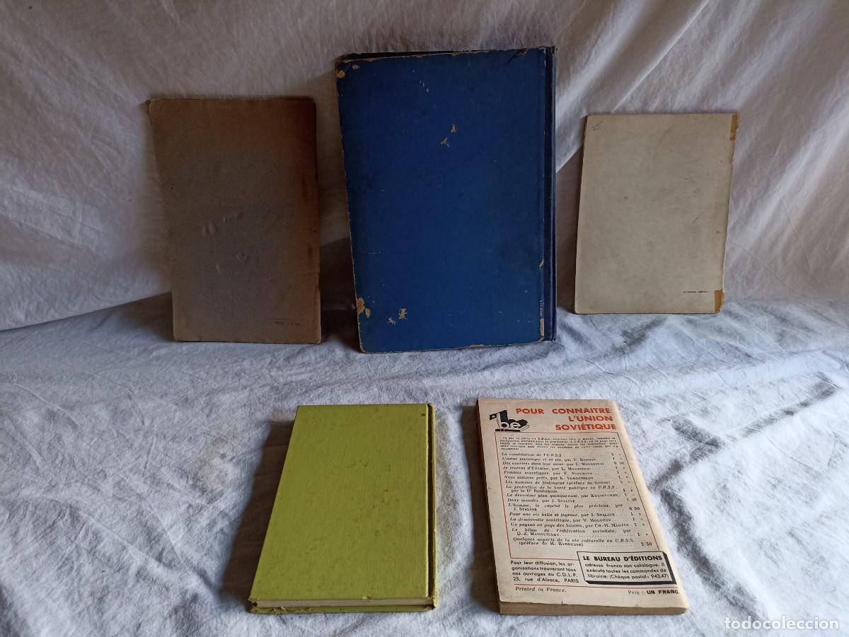 Libros: Lote 5 viejos libros en franc&eacute;s - Foto 7