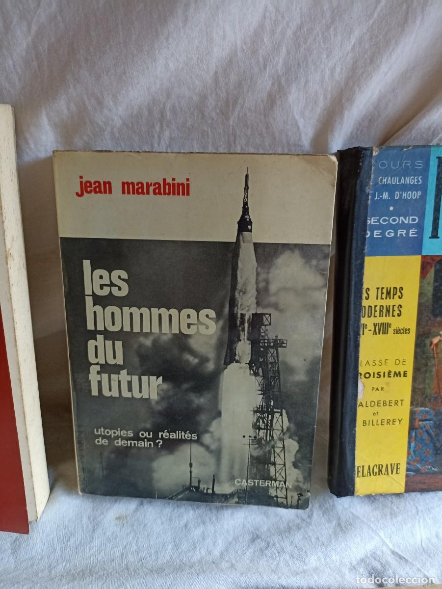 Libros: Lote 5 viejos libros en franc&eacute;s - Foto 3