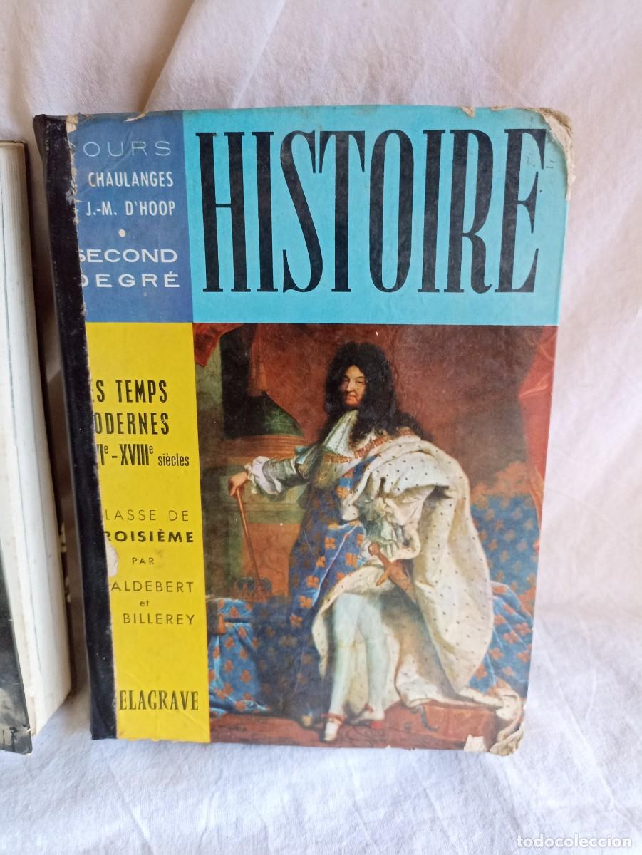 Libros: Lote 5 viejos libros en franc&eacute;s - Foto 4