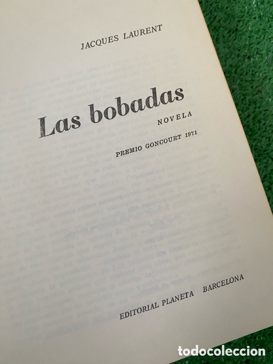 Libros: Las bobadas jaques laurent novedad 1973 - Foto 2