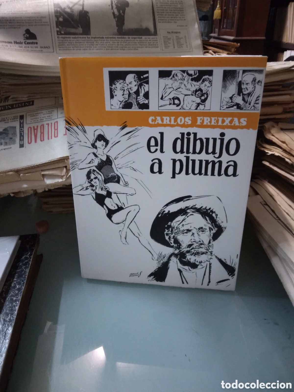 Libros: Carlos Freixas, El dibujo a pluma,Meseguer Editor - Foto 2