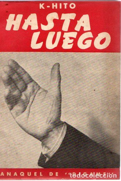 Libros: Hasta luego - K-Hito - Foto 1