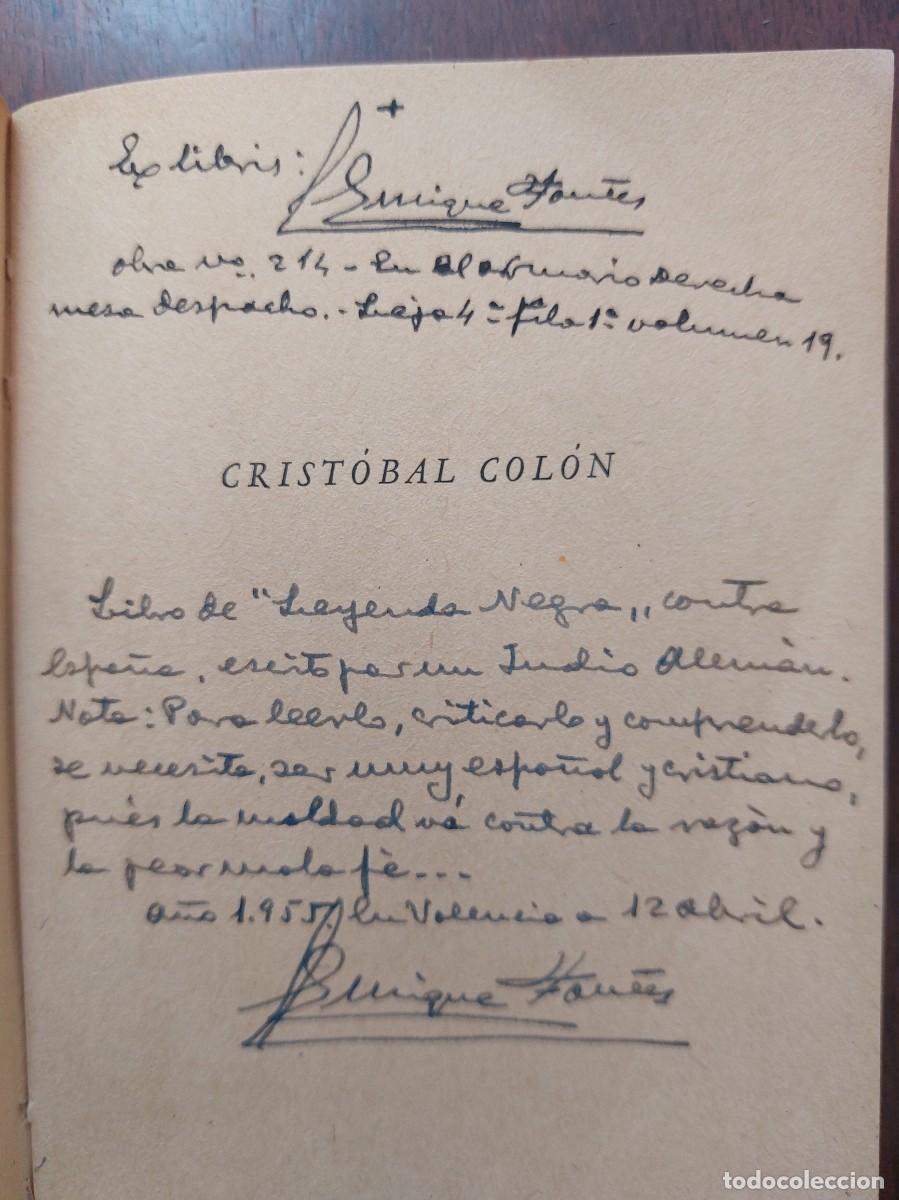 Libros: Cristobal colon - Jakob wassermann - 1946 - Foto 2