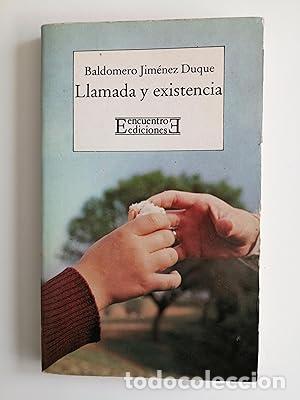 Libros: LLAMADA Y EXISTENCIA - Jim&eacute;nez Duque,Baldomero - Foto 1