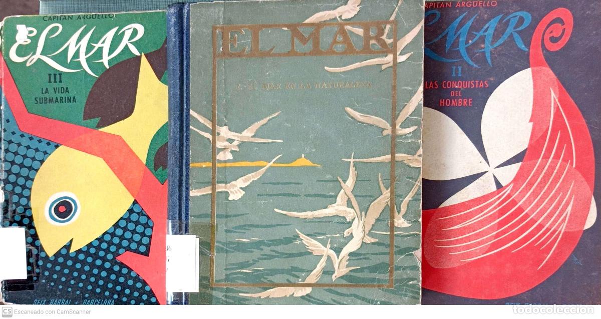 Libros: EL MAR. OBRA COMPLETA (3 TOMOS) - Capit&aacute;n Arg&uuml;ello - Foto 1