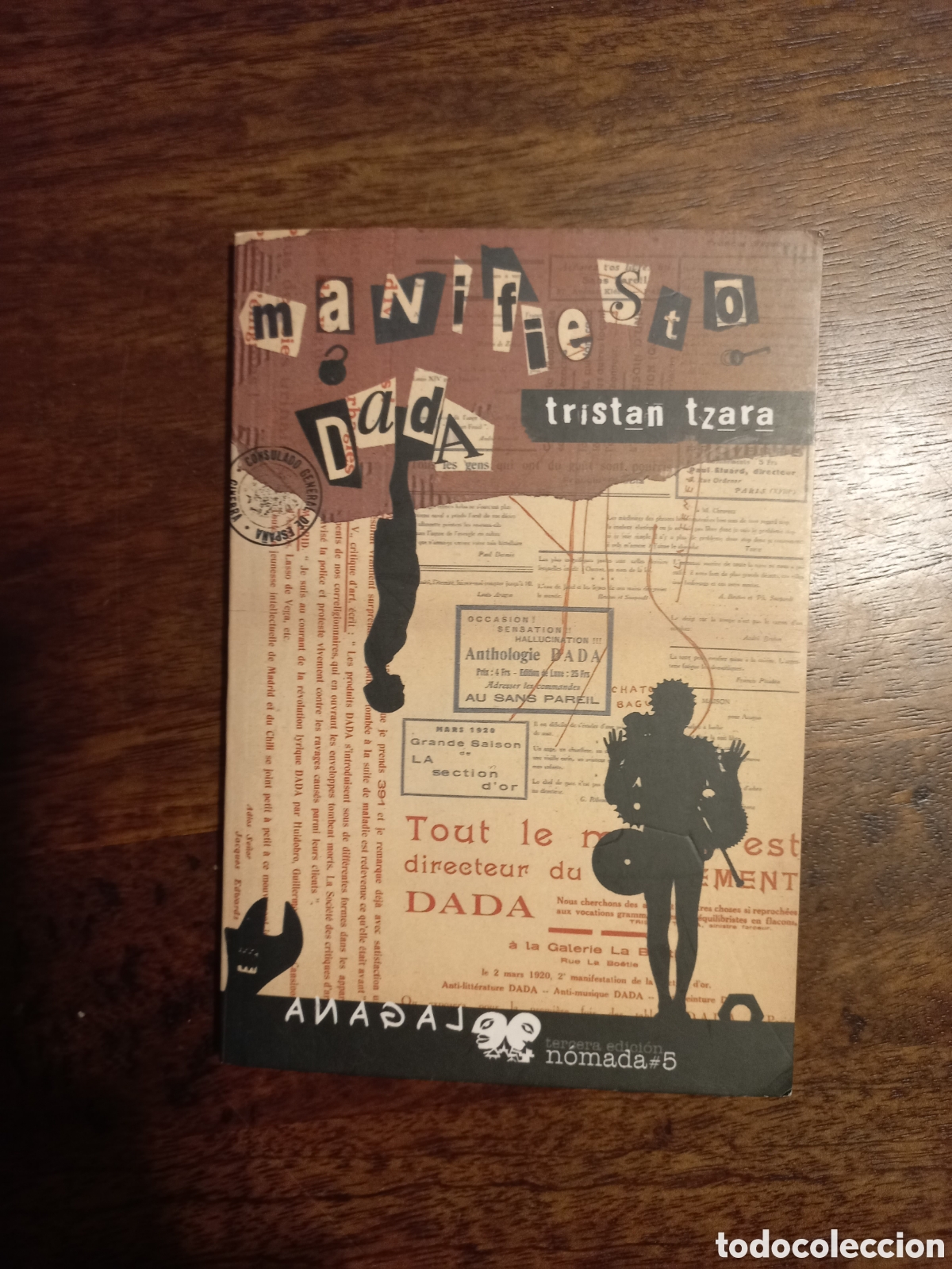 Libros: Manifiesto Dad&aacute;, Tristan Tzara - Foto 1