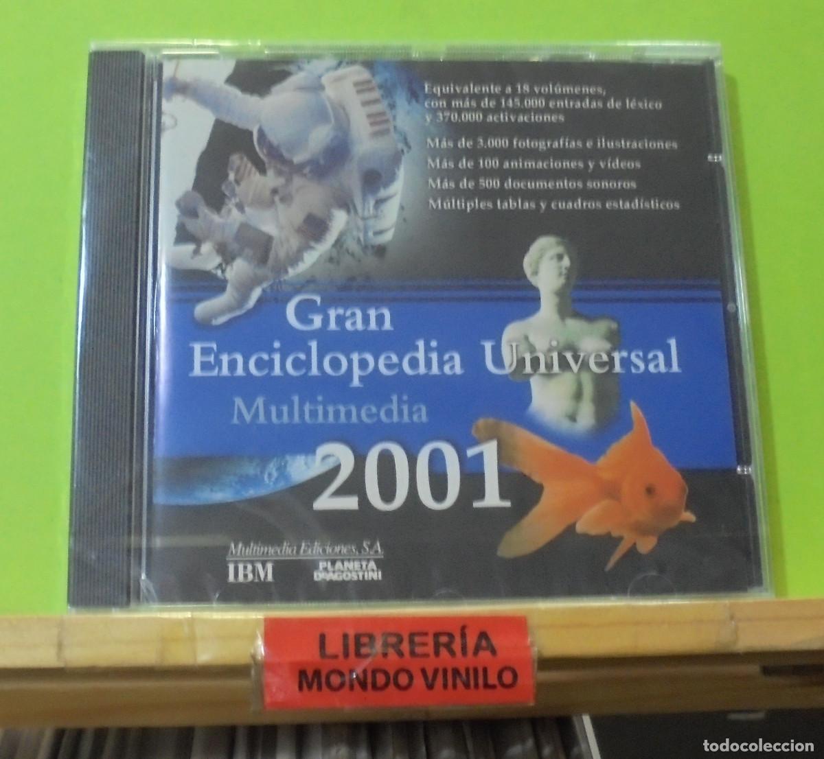 Libros: Gran enciclopedia universal multimedia 2001. CD-ROM - Foto 1