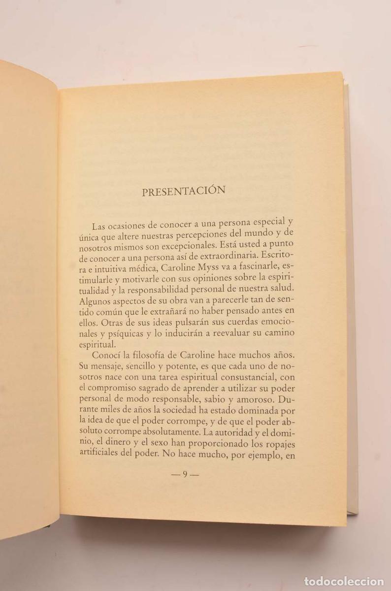 Libros: Anatom&iacute;a del esp&iacute;ritu - MYSS, Caroline - Foto 3