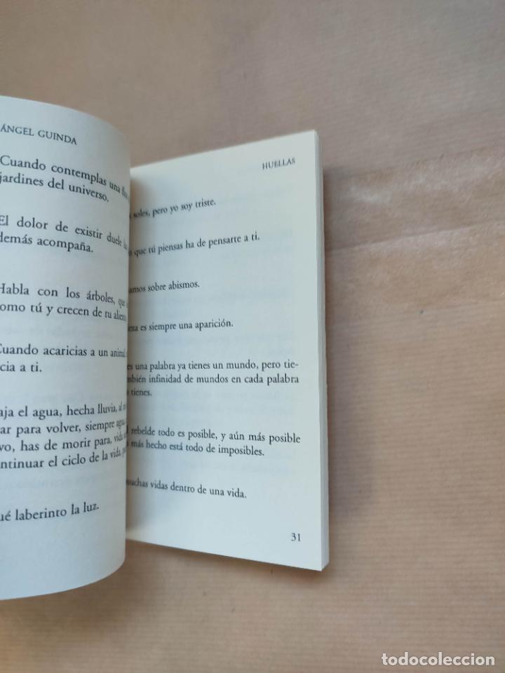 Libros: Huellas. - Angel Guinda. - Foto 2