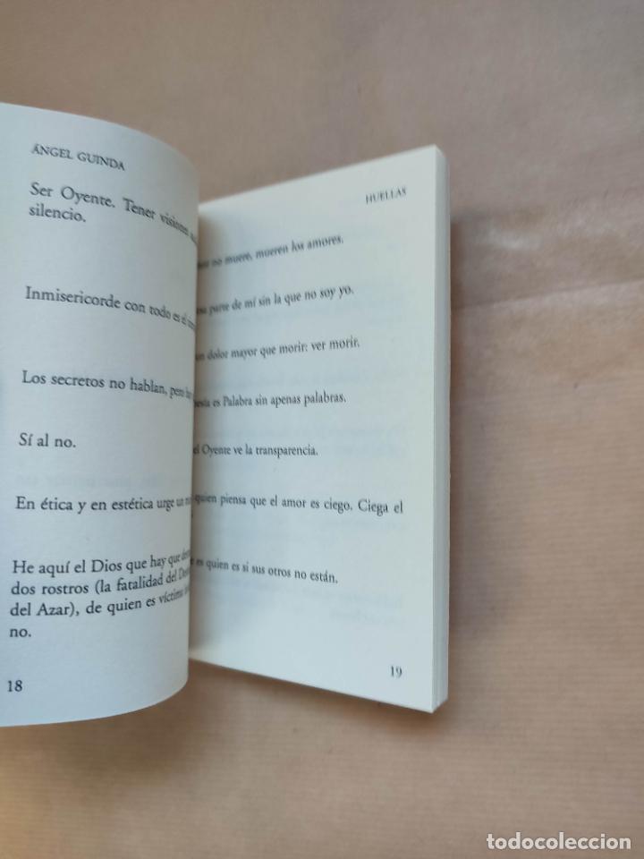 Libros: Huellas. - Angel Guinda. - Foto 3
