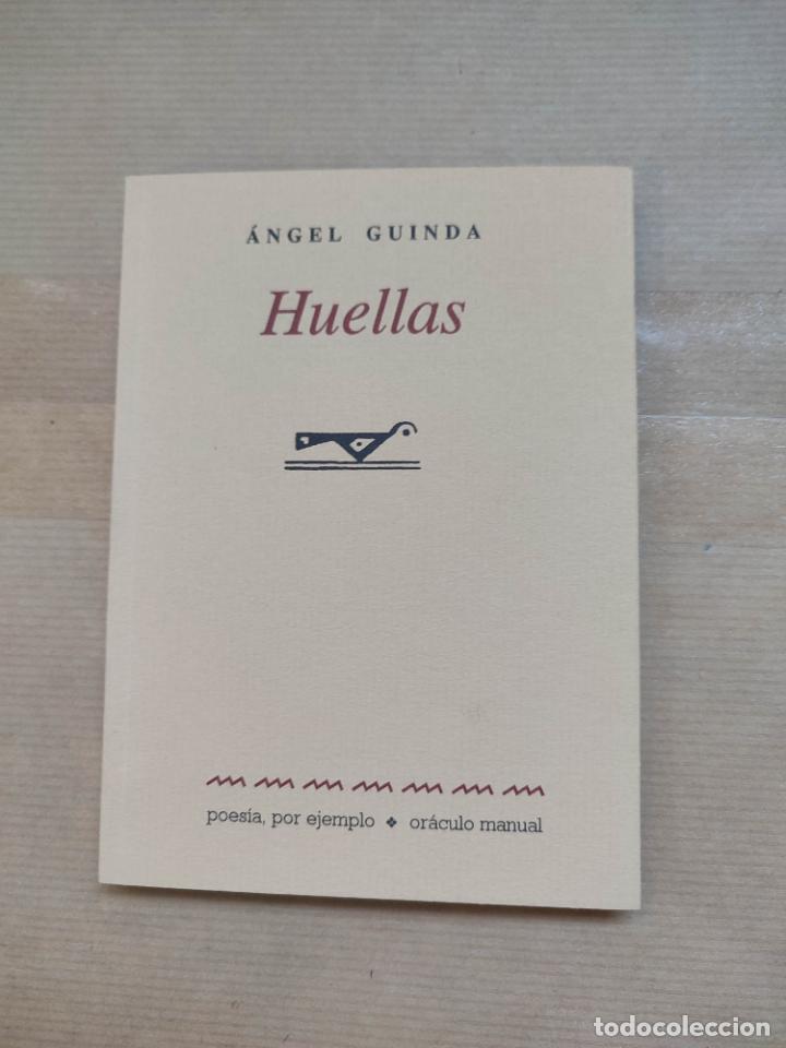 Libros: Huellas. - Angel Guinda. - Foto 1