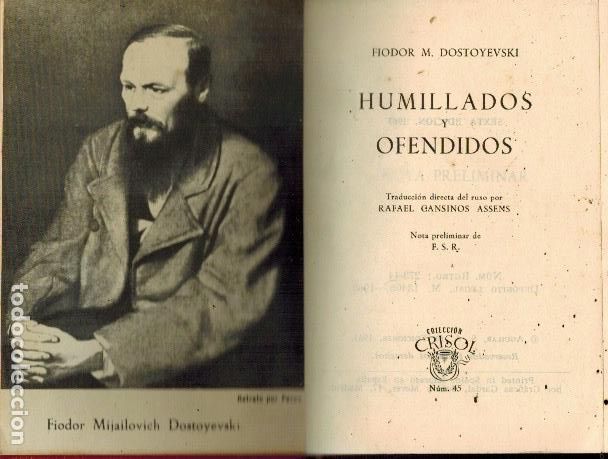Libros: HUMILLADOS Y OFENDIDOS - Foto 1