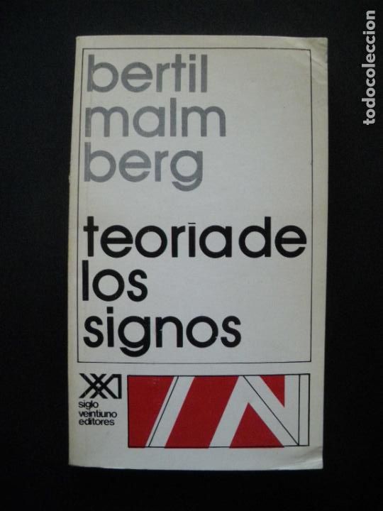 Libros: Bertil Malmberg - Teor&iacute;a de los signos - Foto 1