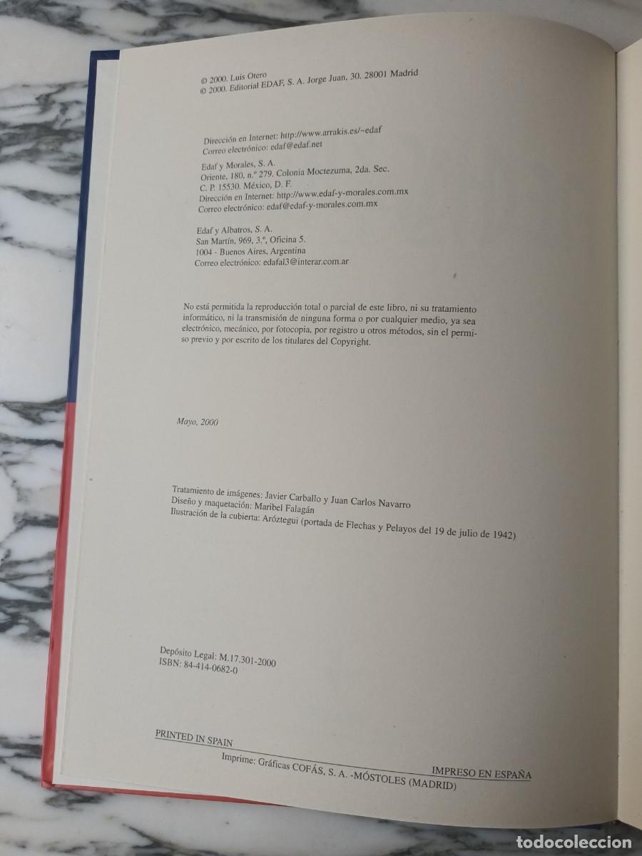 Libros: FLECHAS Y PELAYOS - LUIS OTERO - EDAF - 2000 - Foto 3