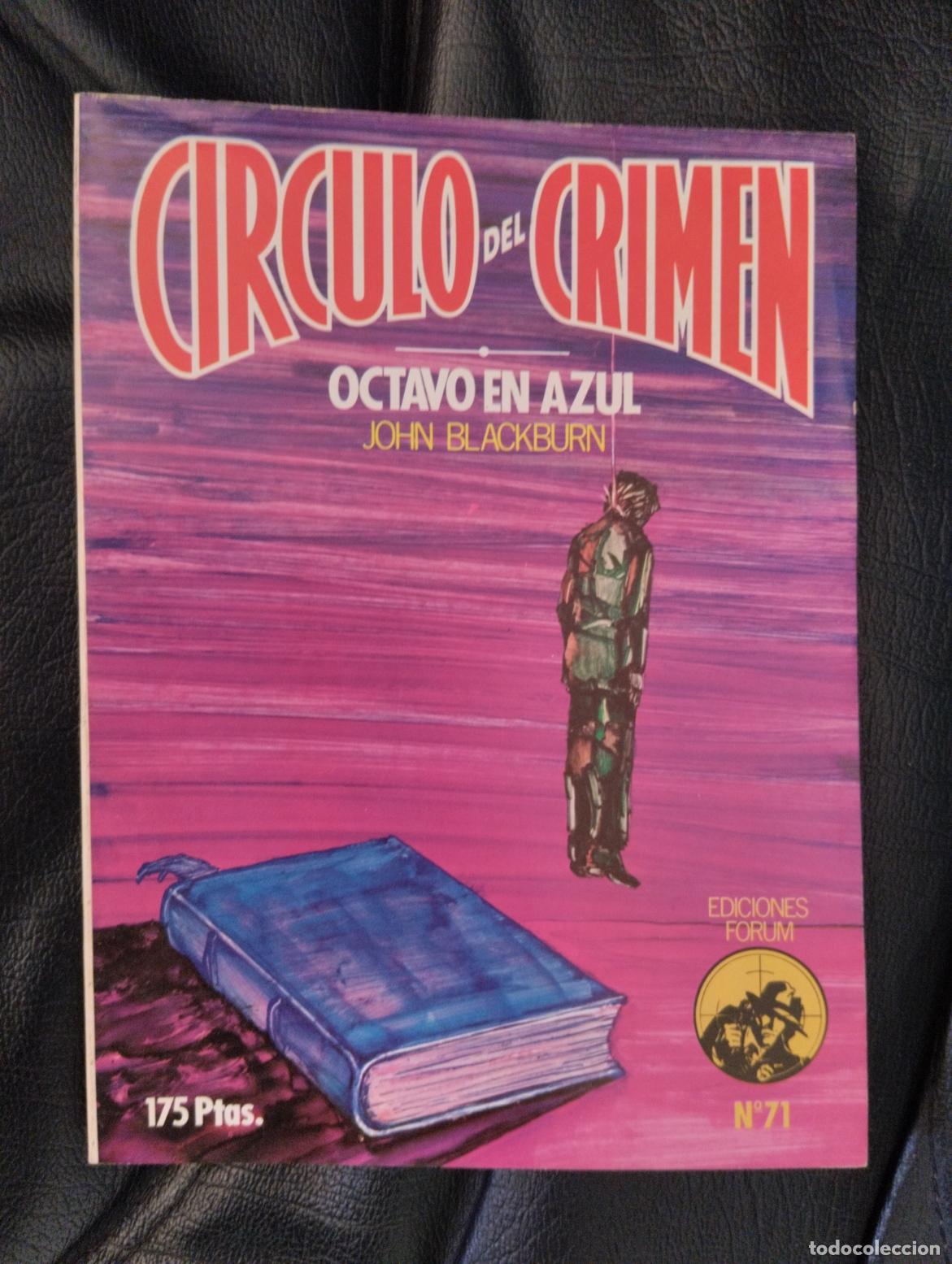 Libros: Octavo en azul (C&iacute;rculo del Crimen 71) - John Blackburn - Foto 1