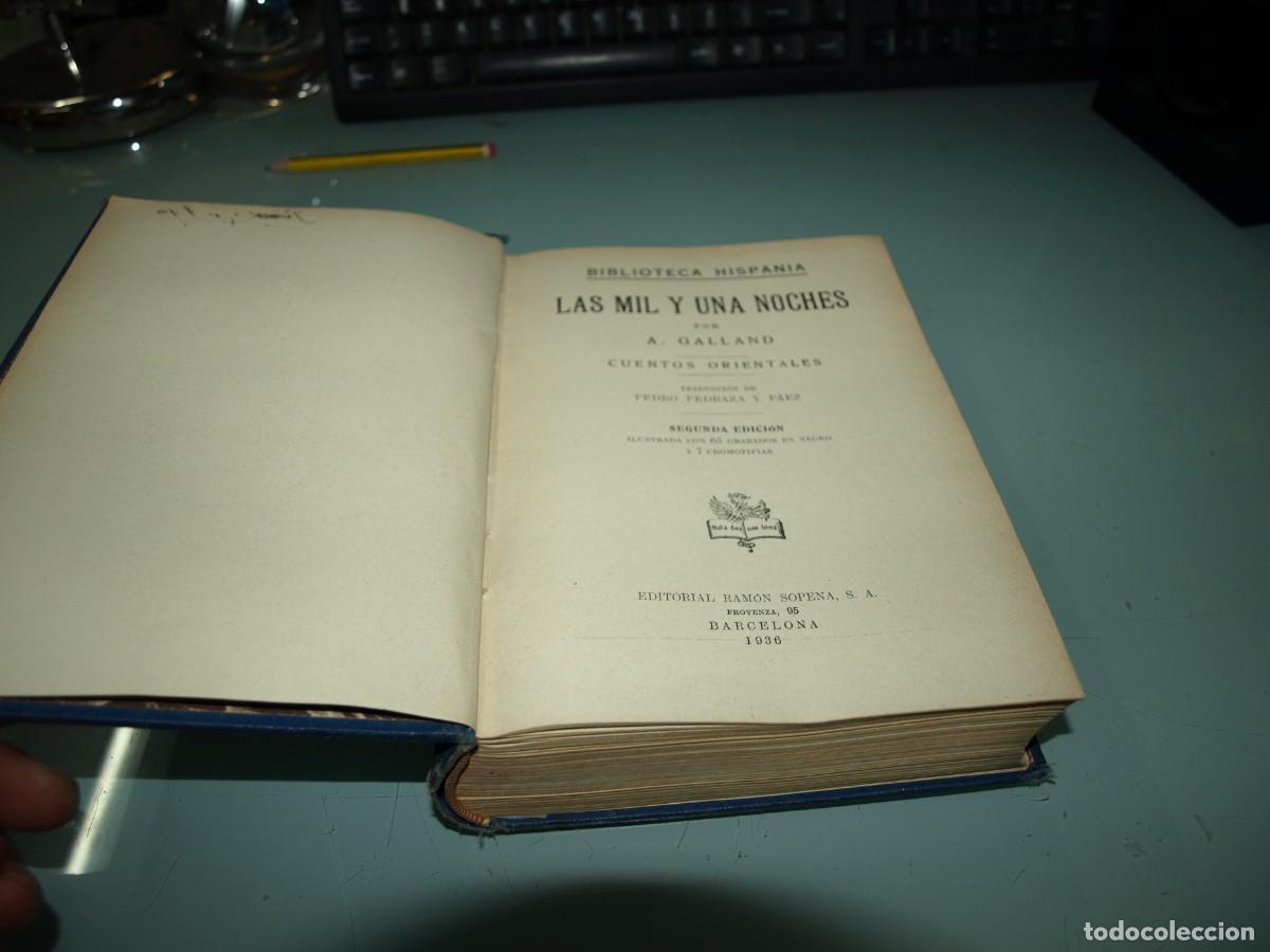 Libros: Las mil y una noches, Editorial Ramon Sopena - Foto 3