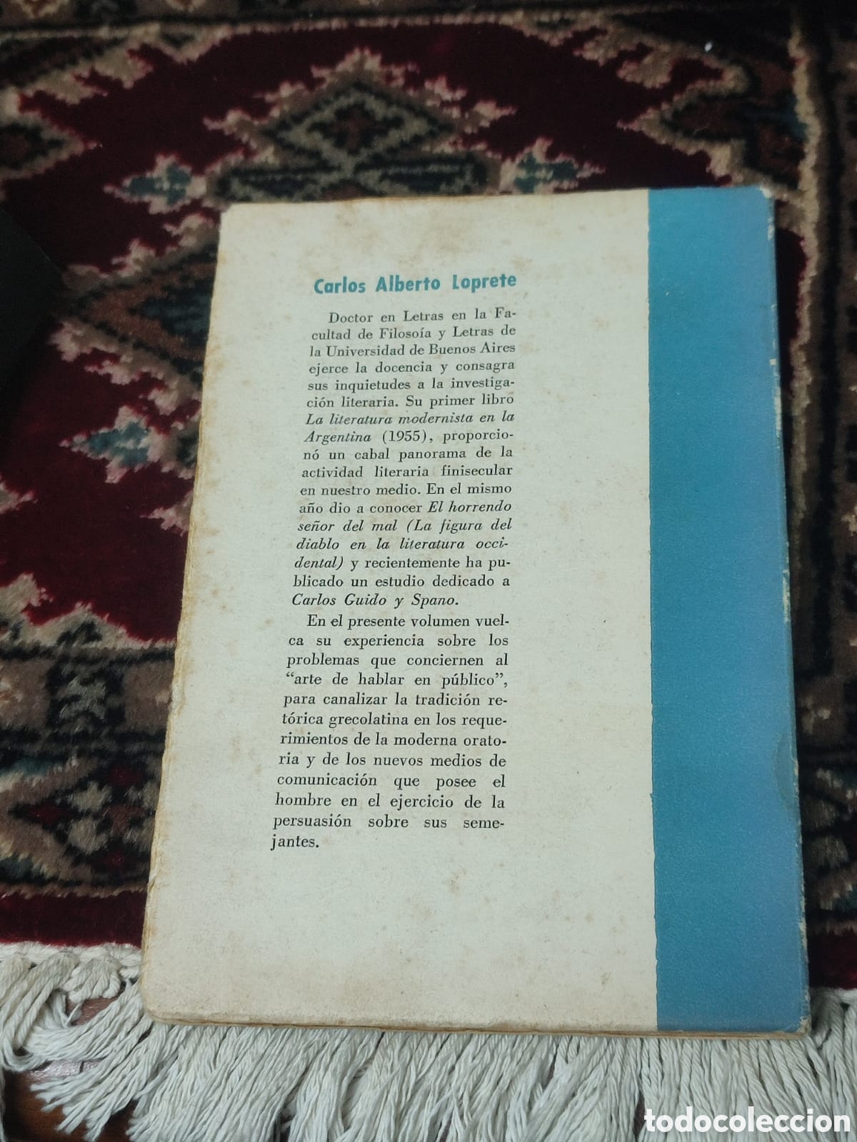 Libros: Introducci&oacute;n a la oratoria moderna Carlos Alberto Loprete - Foto 6