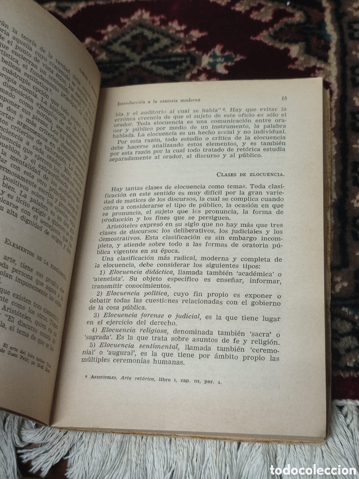 Libros: Introducci&oacute;n a la oratoria moderna Carlos Alberto Loprete - Foto 2