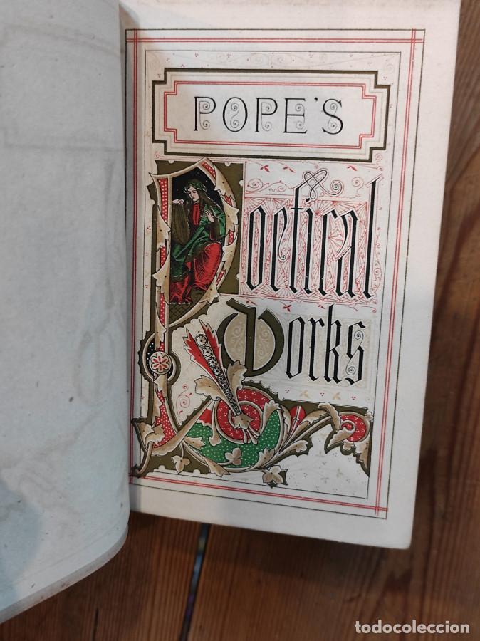 Libros: POPES POETICAL WORKS - Pope, Alexander - Foto 6
