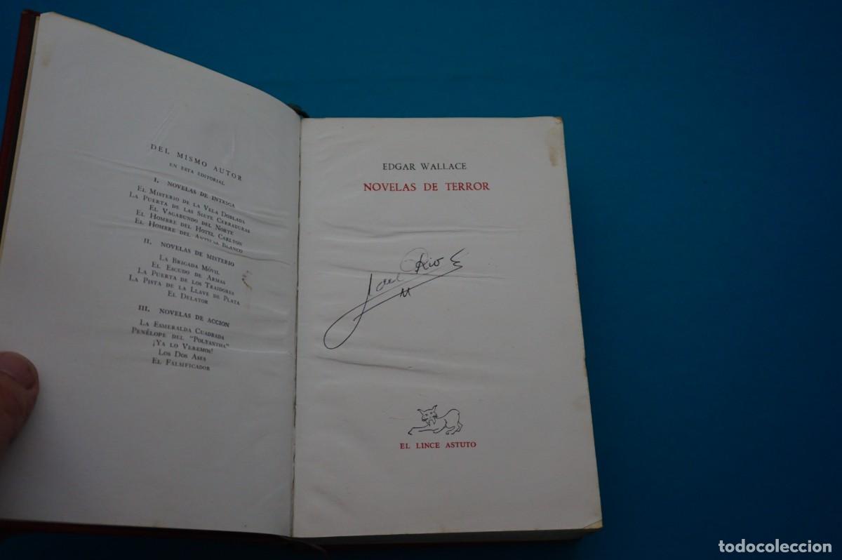 Libros: AMF-33A/ NOVELAS DE TERROR - EDGAR WALLACE / AGUILAR - Foto 2