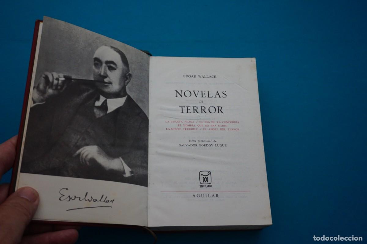 Libros: AMF-33A/ NOVELAS DE TERROR - EDGAR WALLACE / AGUILAR - Foto 3
