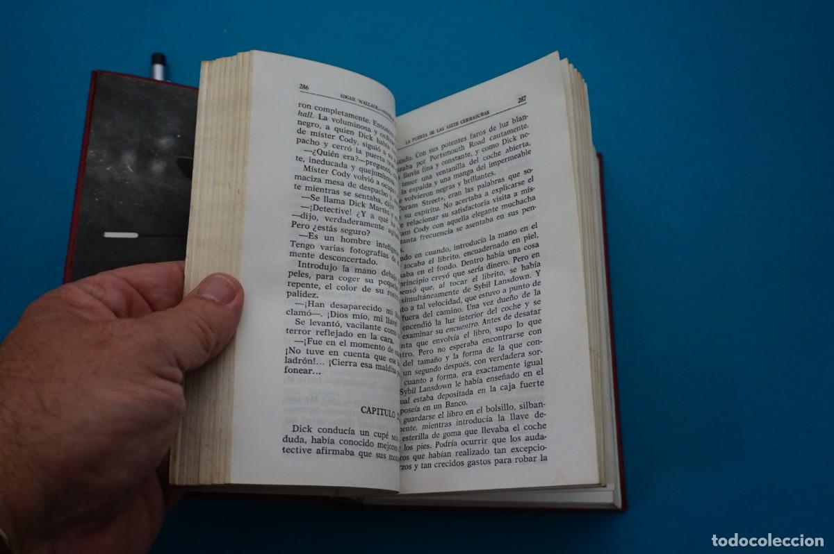 Libros: AMF-33A/ NOVELAS DE INTRIGA - EDGAR WALLACE / AGUILAR - Foto 5