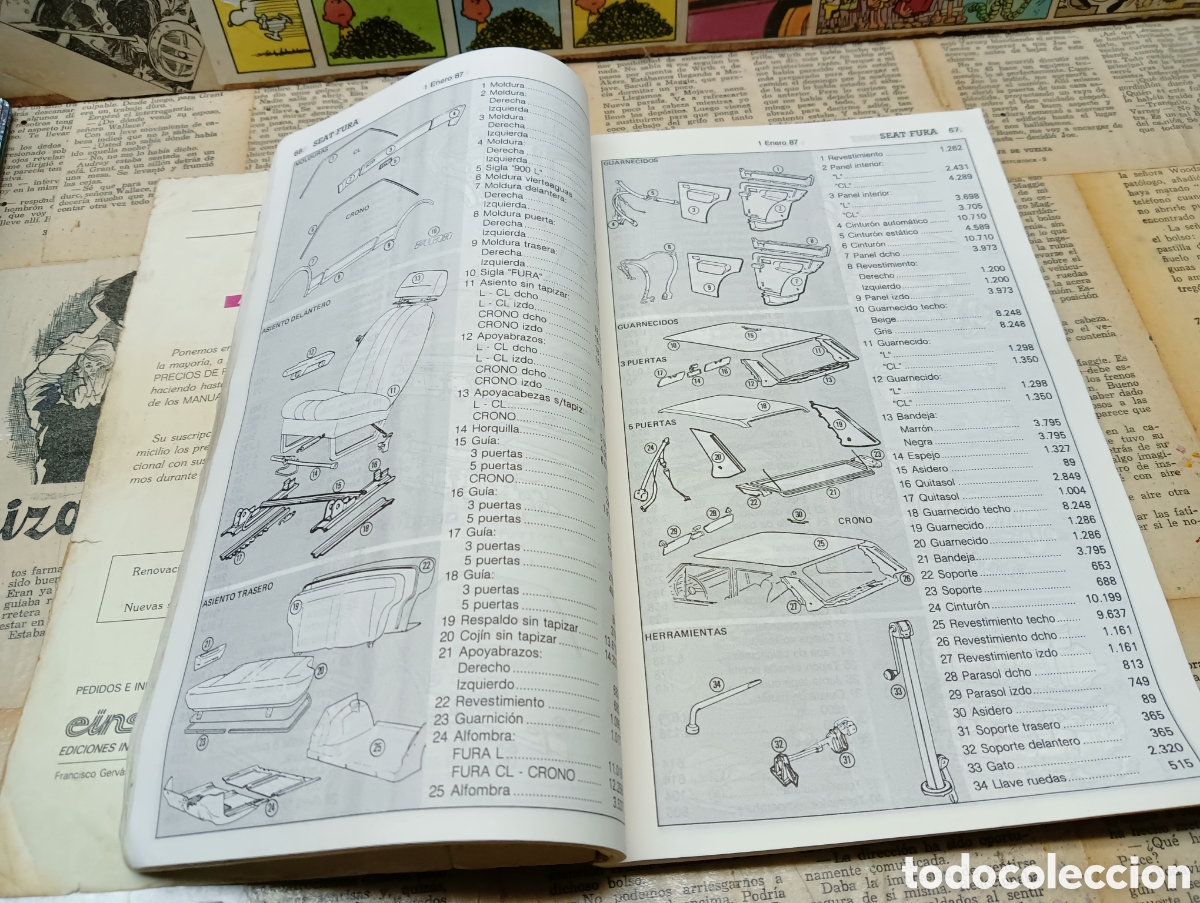 Libros: Manual de taller SEAT. - Foto 3