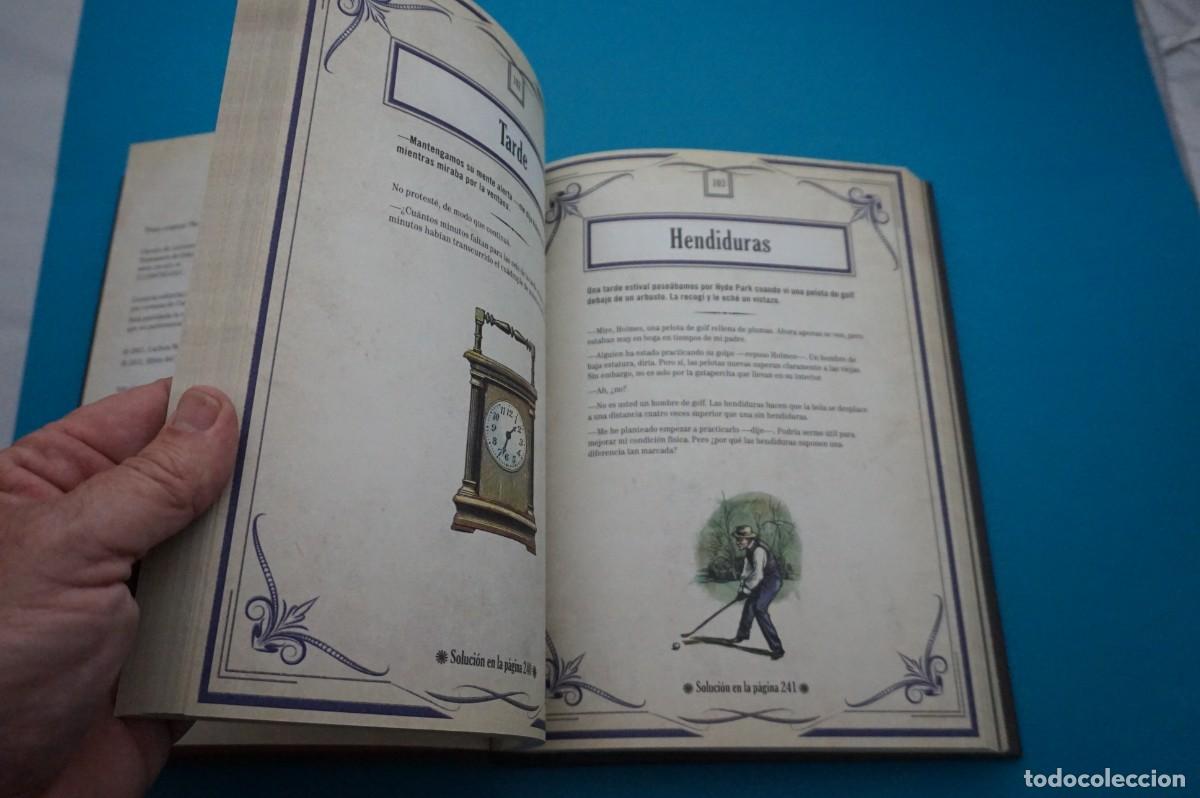 Libros: AMF-33B/ EL LIBRO DE LOS ENIGMAS DE SHERLOCK HOLMES / CIRCULO DE LECTORES - Foto 5