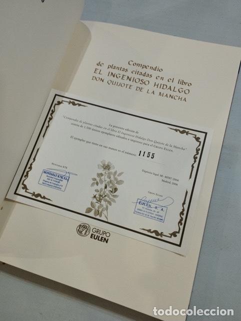 Libros: Compendio de plantas citadas en el libro El ingenioso hidalgo Don Quijote de la Mancha - Foto 3