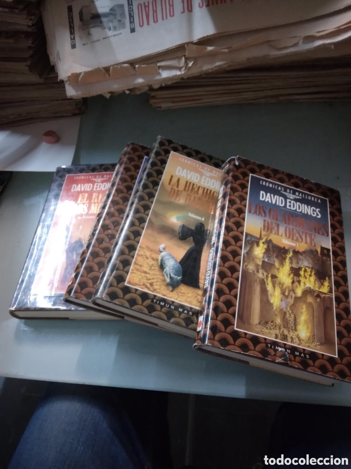 Libros: David Eddings, Cronicas de Mallorea, Timun Mas, 4 tomos - Foto 2
