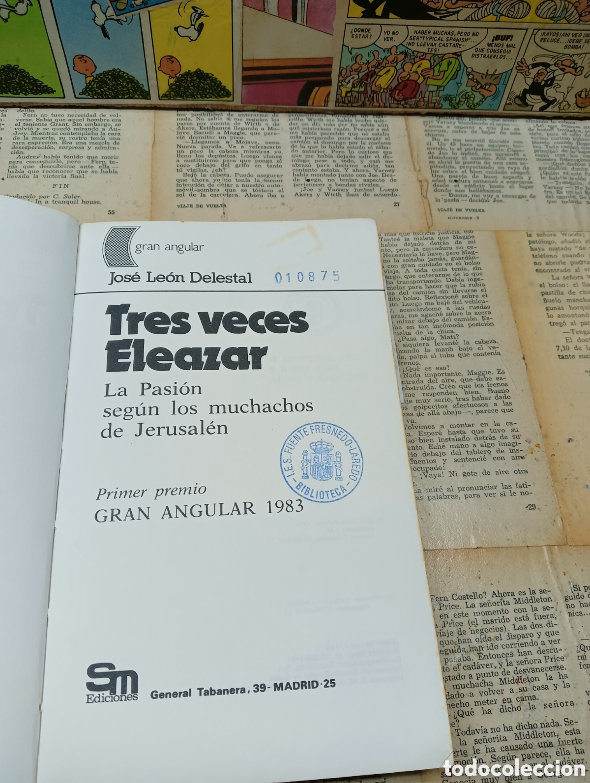 Libros: Tres veces Eleazar . Jos&eacute; leon delestal - Foto 6