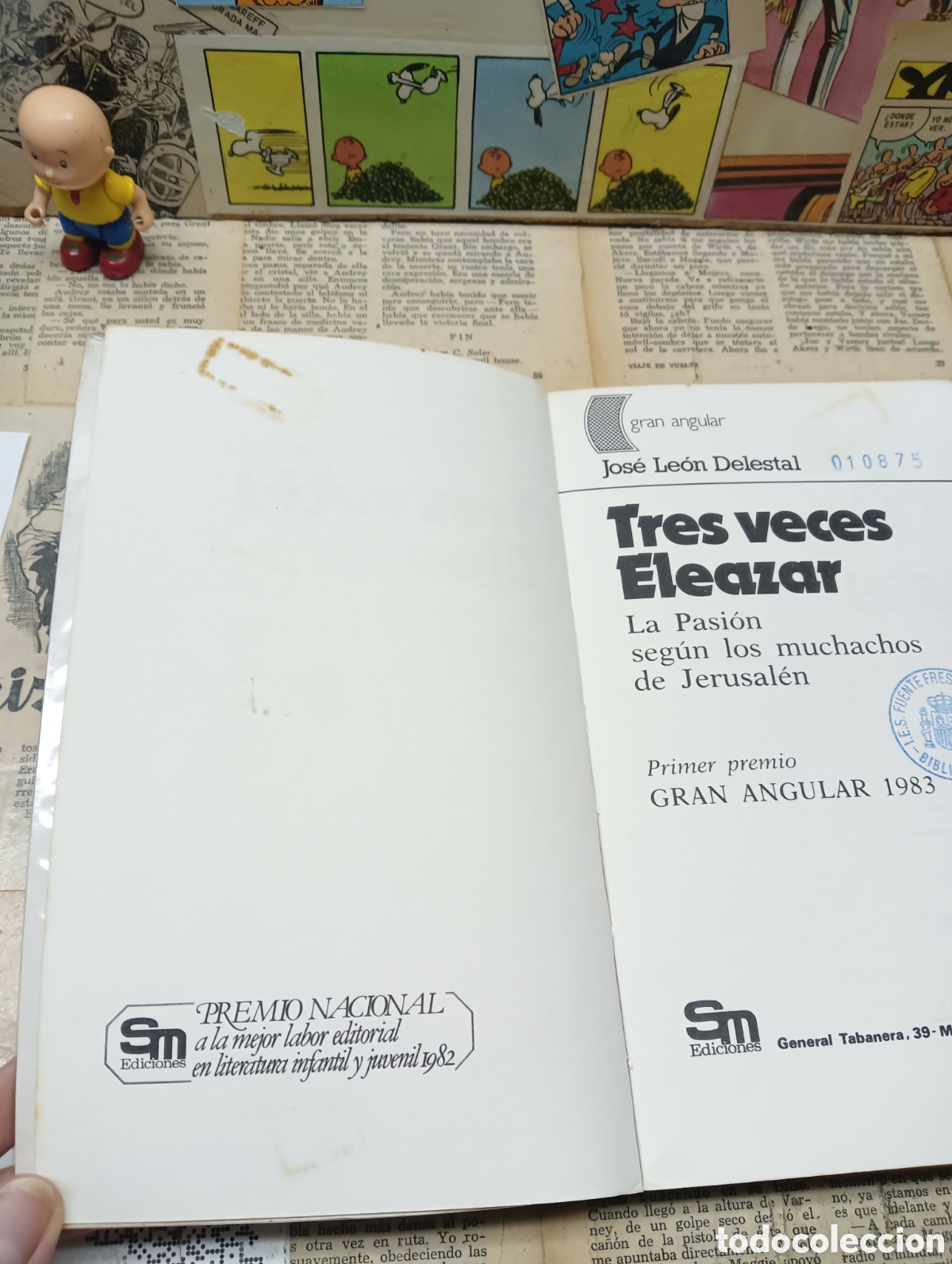 Libros: Tres veces Eleazar . Jos&eacute; leon delestal - Foto 7