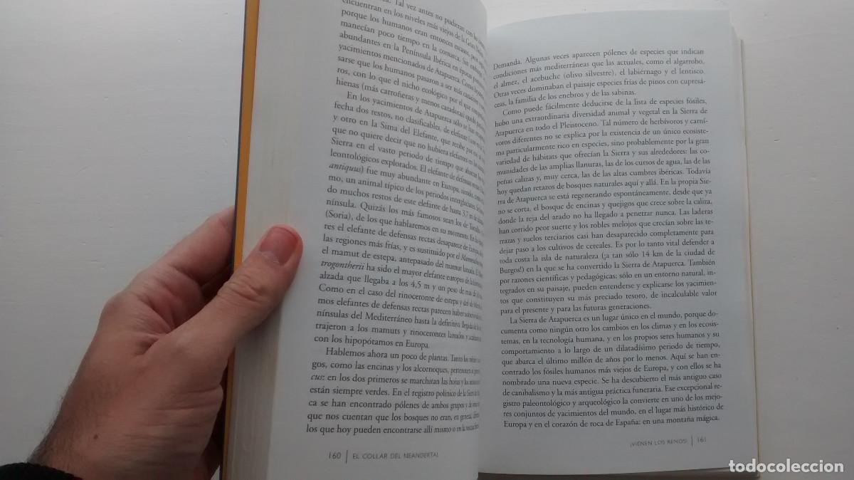 Libros: El collar del neandertal - Juan Luis Arsuaga - Foto 10