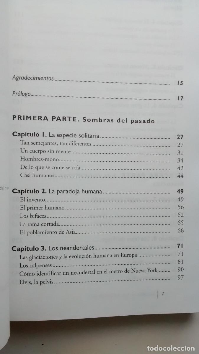 Libros: El collar del neandertal - Juan Luis Arsuaga - Foto 11
