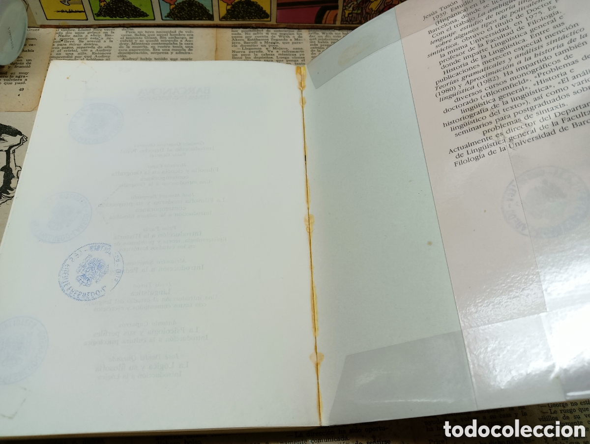 Libros: Ling&uuml;&iacute;stica. Jes&uacute;s Tuson. - Foto 2