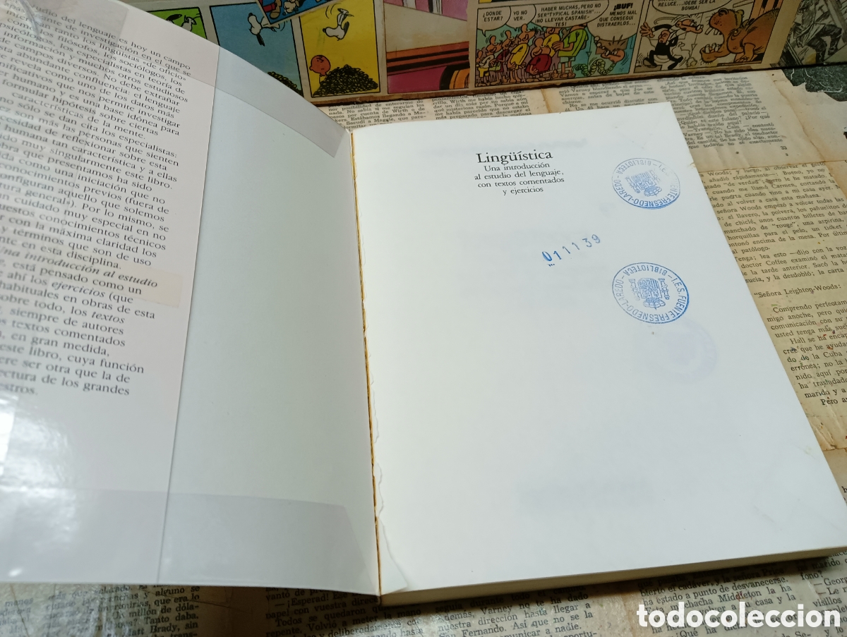 Libros: Ling&uuml;&iacute;stica. Jes&uacute;s Tuson. - Foto 4