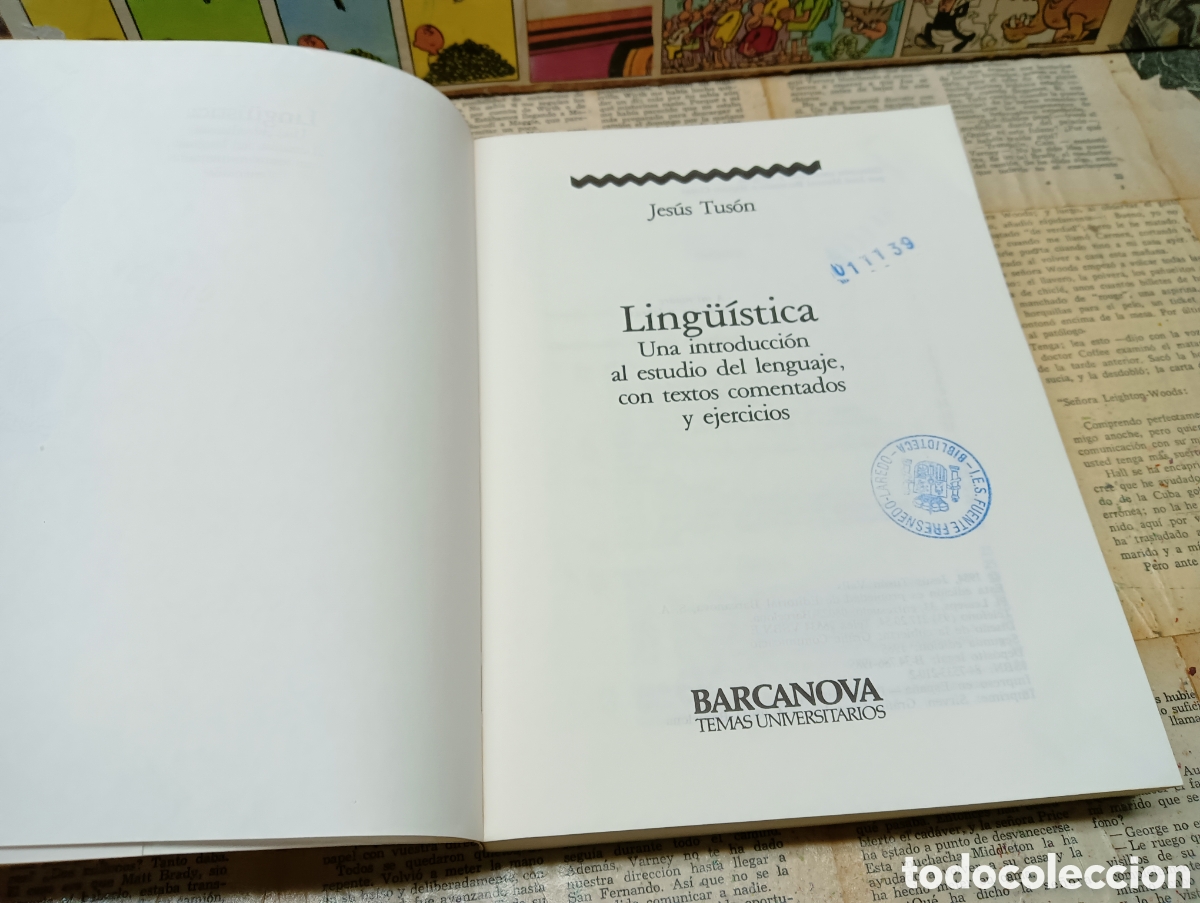Libros: Ling&uuml;&iacute;stica. Jes&uacute;s Tuson. - Foto 8