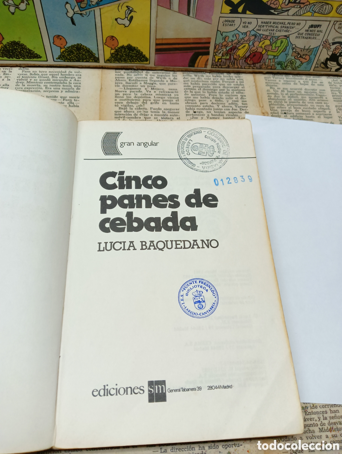Libros: Cinco panes de cebada. - Foto 4
