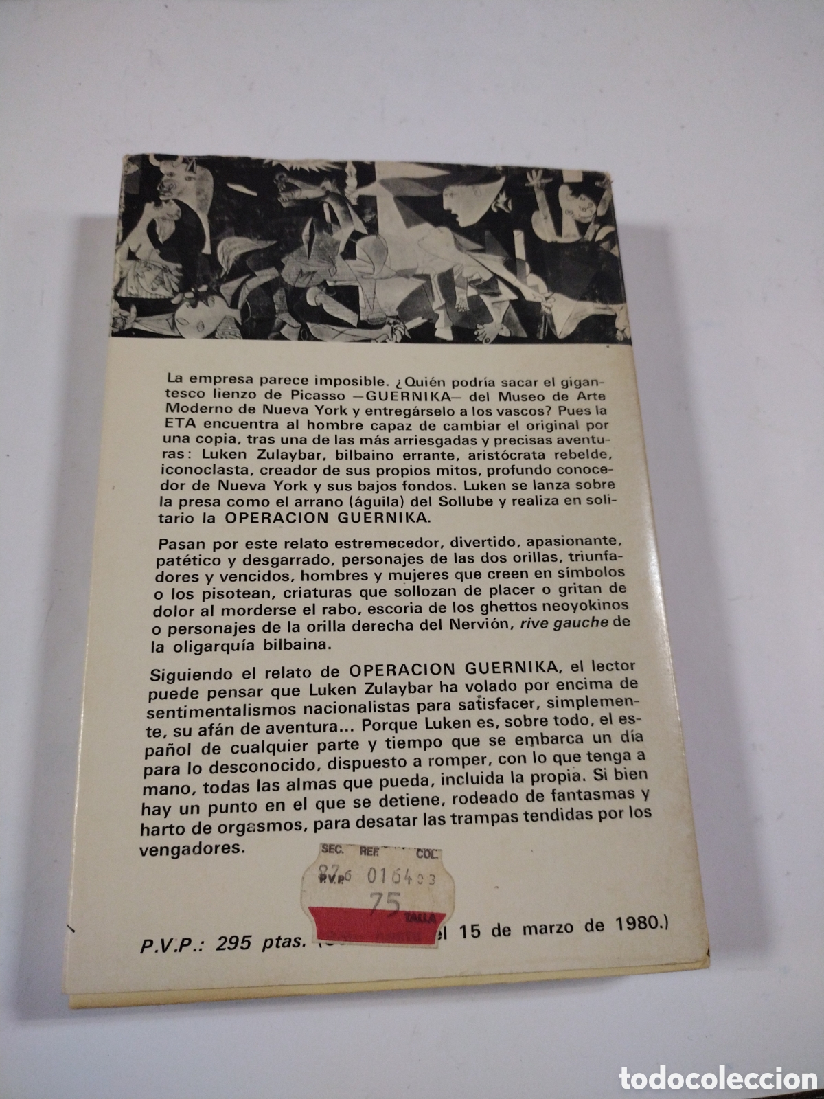 Libros: OPERACION GUERNIKA - FAUSTINO GONZALEZ-ALLER - Foto 2