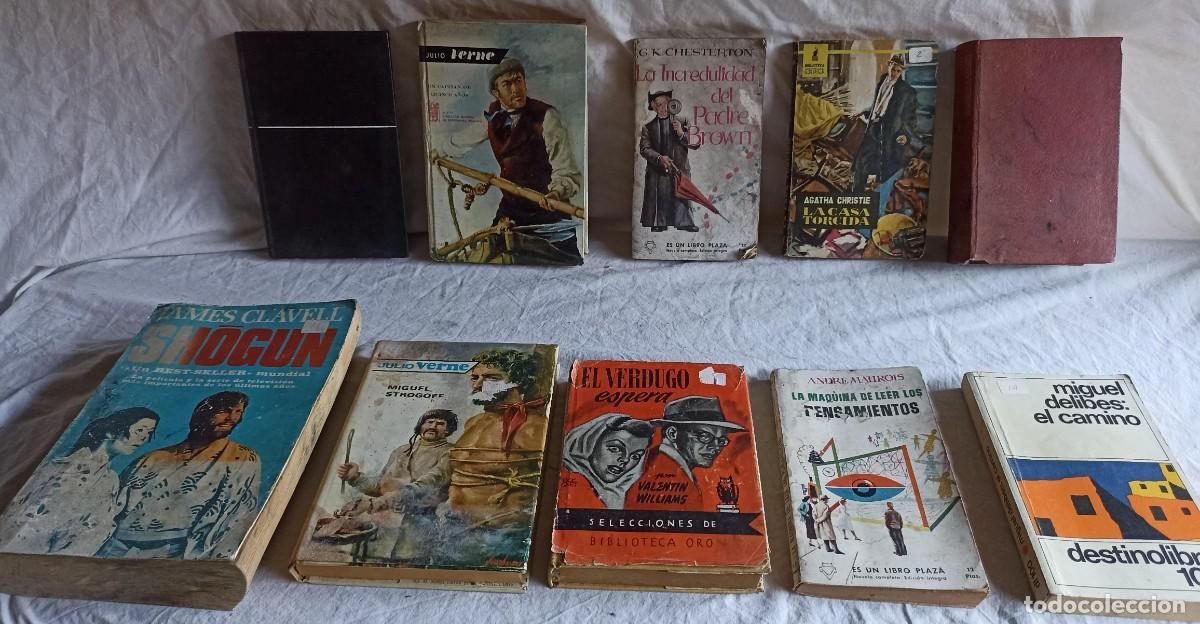 Libros: Lote 10 viejos libros en espa&ntilde;ol - Foto 1